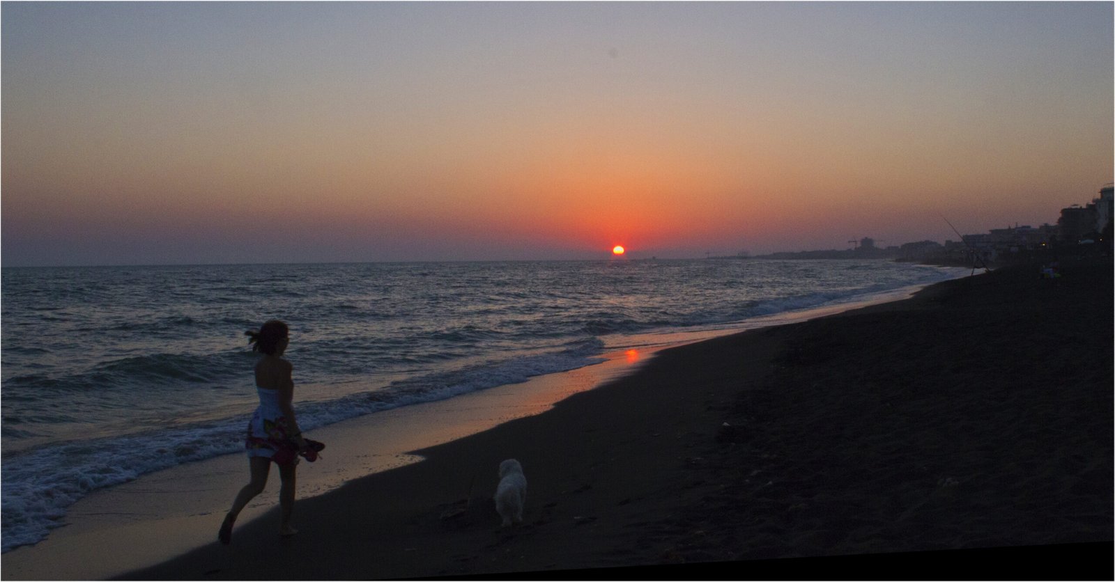 Corsa sulla spiaggia